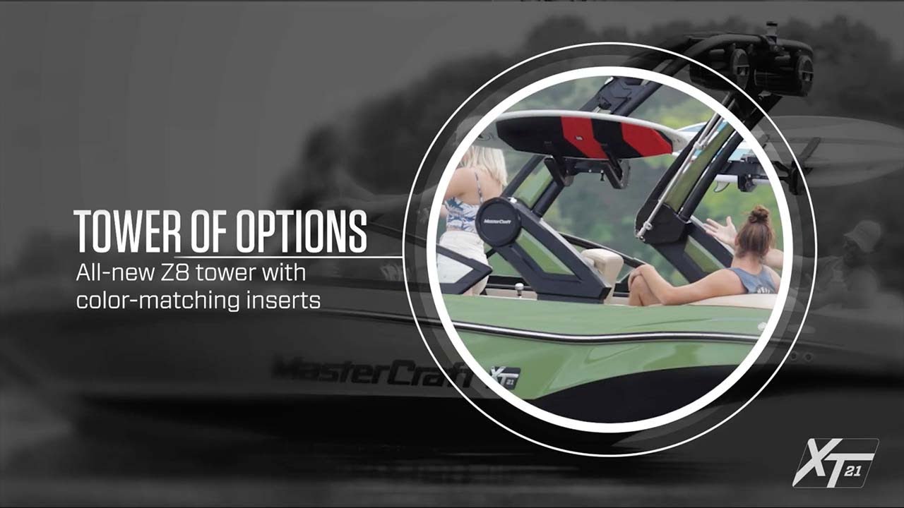 2022 MasterCraft XT21 | Highlights